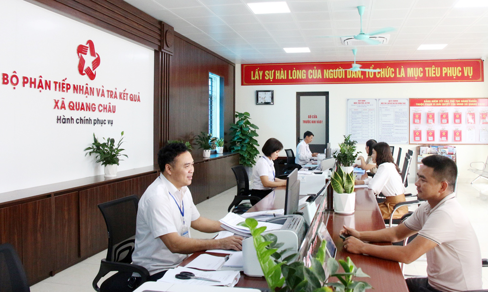  Bắc Giang tiếp tục xếp thứ 4 cả nước về chỉ số cải cách hành chính
